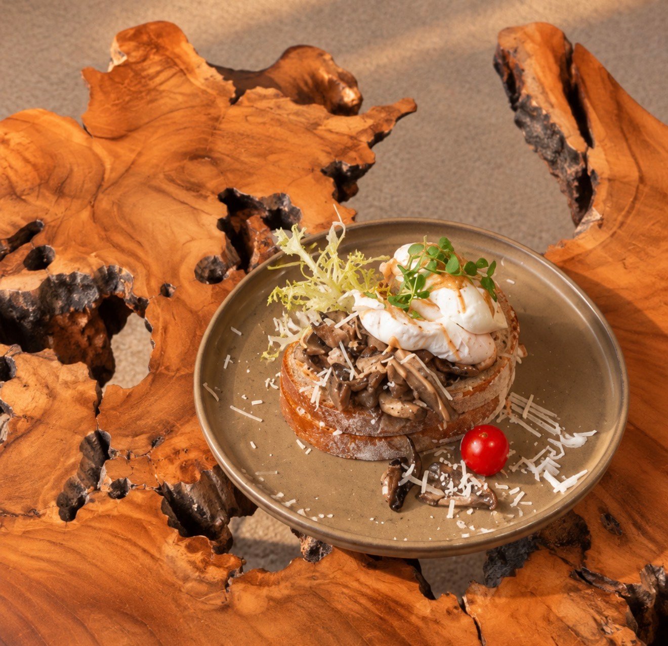 Mushroom Benedict