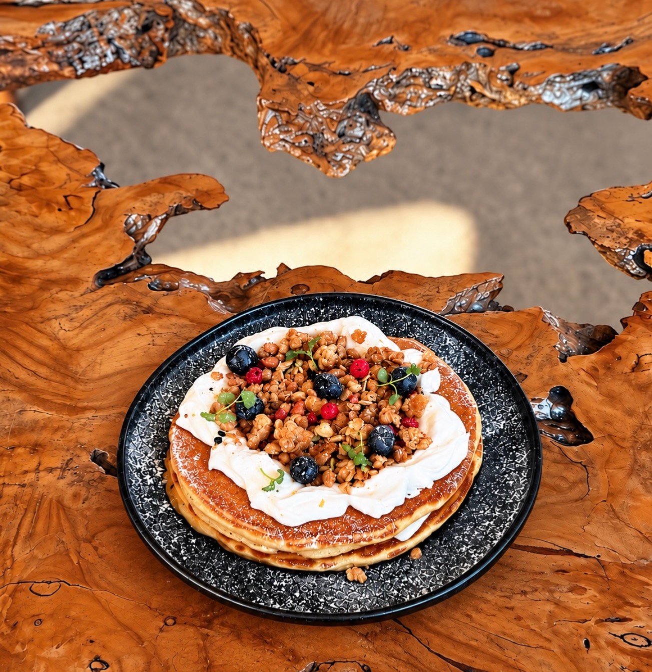 Greek Yogurt pancake 