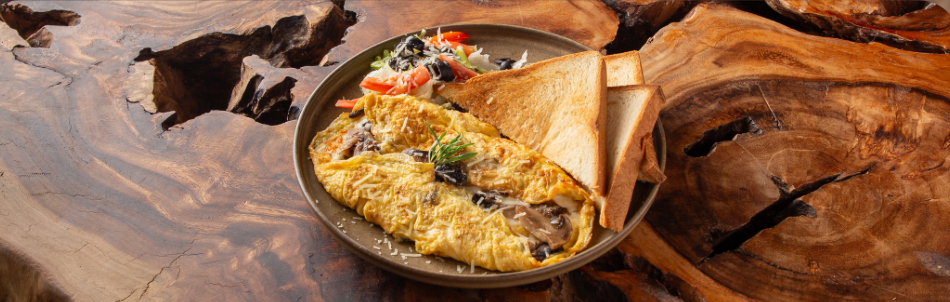 Mushroom Omelette