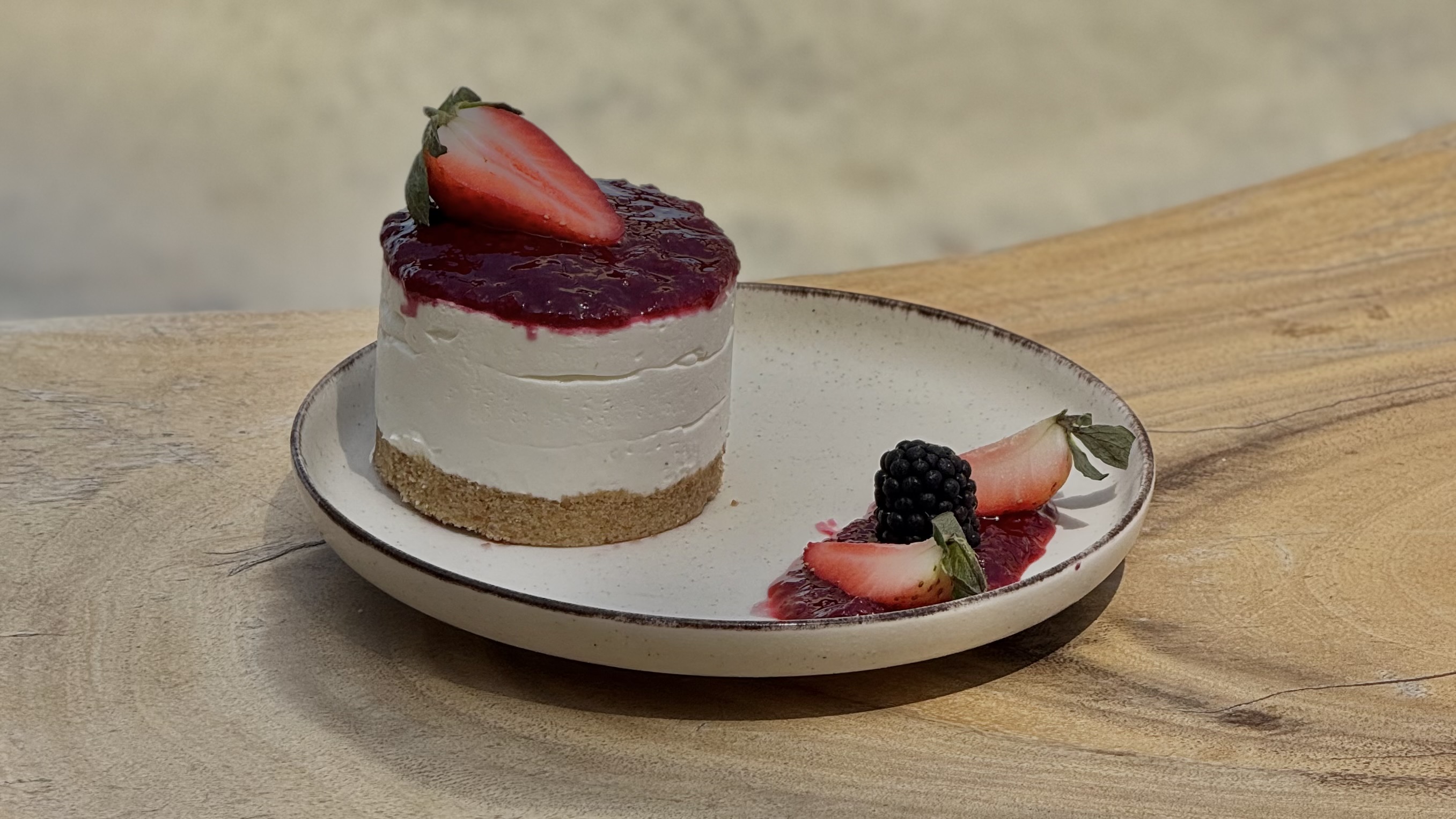 Strawberry cheese cake 